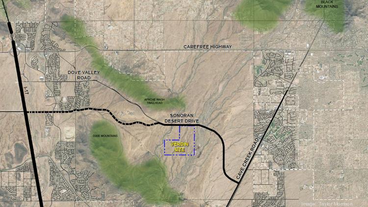 Surrounded by the Phoenix Sonoran Preserve and state land, this 473-acre parcel is in escrow for future home sites.