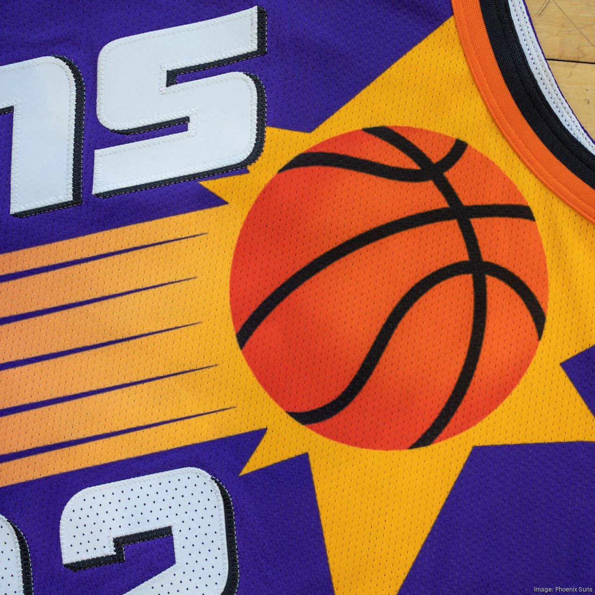 Official NBA Pheonix Suns Jersey Patch 30th Anniversary Logo 1992-1993  Season