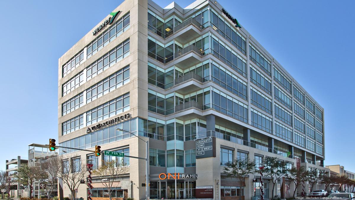 Houstonbased Weaver renews lease at One West 7th in Fort Worth Dallas Business Journal