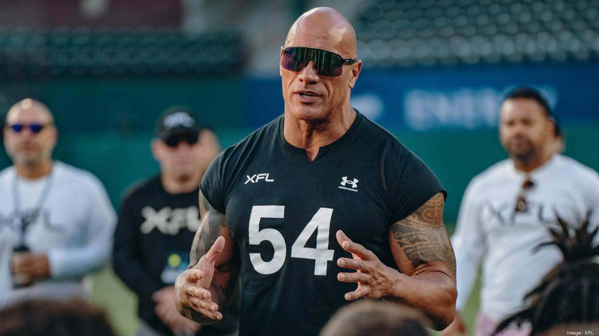 Dwayne Johnson's XFL unveils team names ahead of latest league