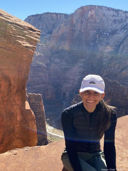 Cara Turano hiking