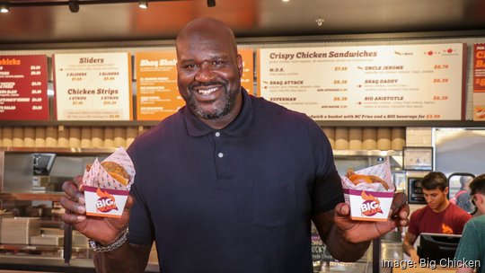 Big Chicken Owner Shaquille O'Neal