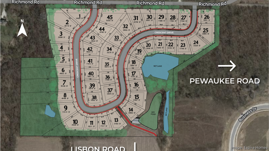 45lot subdivision breaks ground near new business park in Sussex