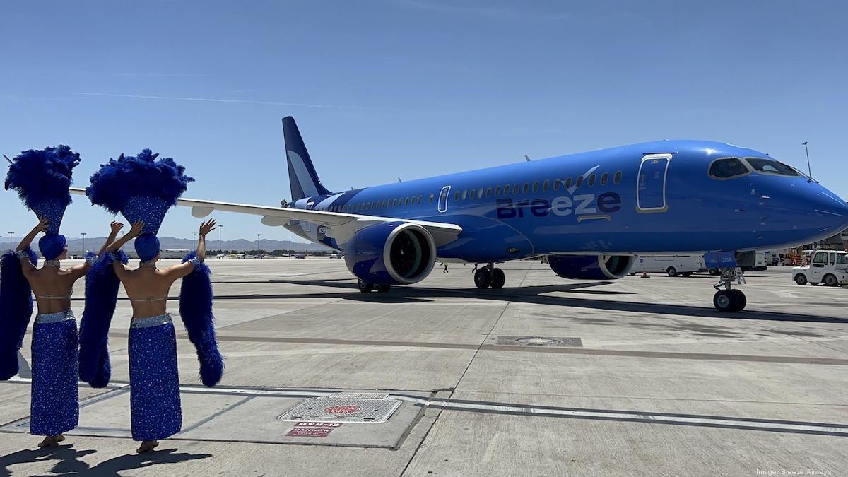 Breeze Airways Puts Its New Akron Canton Airport Route To Las Vegas On Sale Cleveland Business