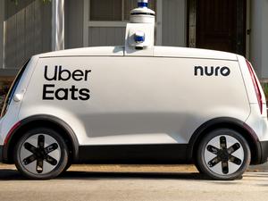 Uber Nuro vehicle