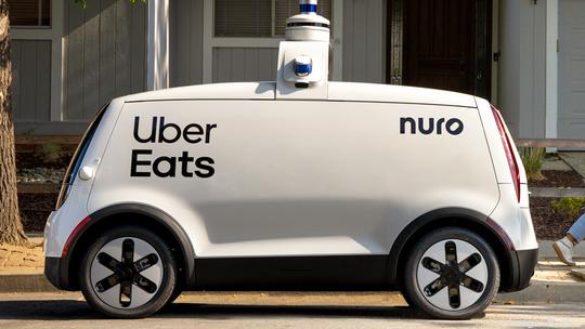 Uber Nuro vehicle