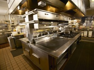 Restaurant kitchen