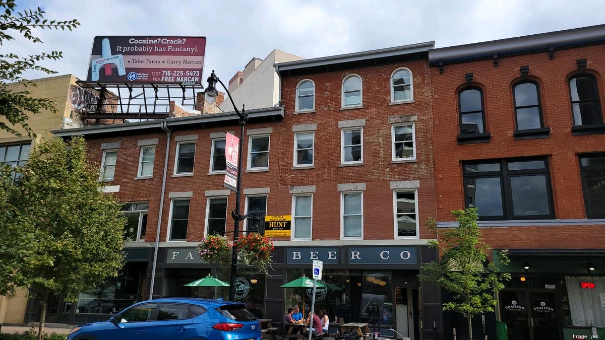 Steve Carmina, associates selling building at 5 Genesee St., Buffalo