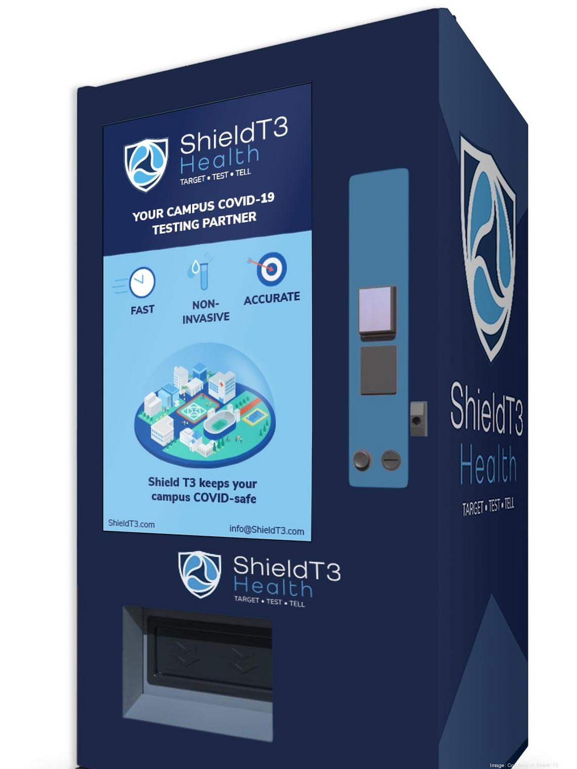 Chicago Inno Shield T3 puts Covid19 test vending machines on college