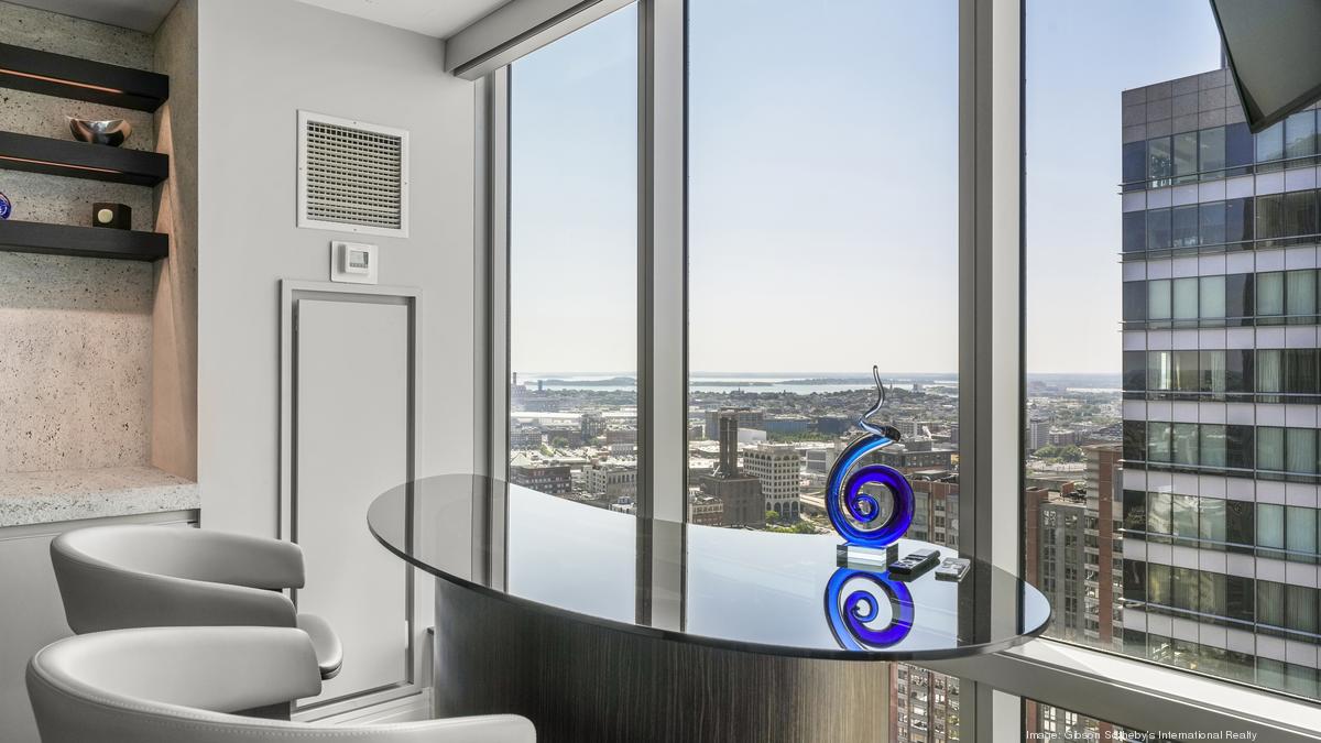 A Ritz Carlton penthouse in downtown Boston is on the market for 4.2M
