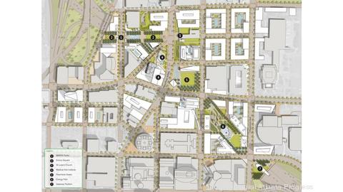 Atlanta seeks grant to 'stitch' Downtown with park above Connector ...