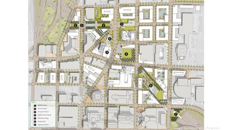 Atlanta seeks grant to 'stitch' Downtown with park above Connector ...