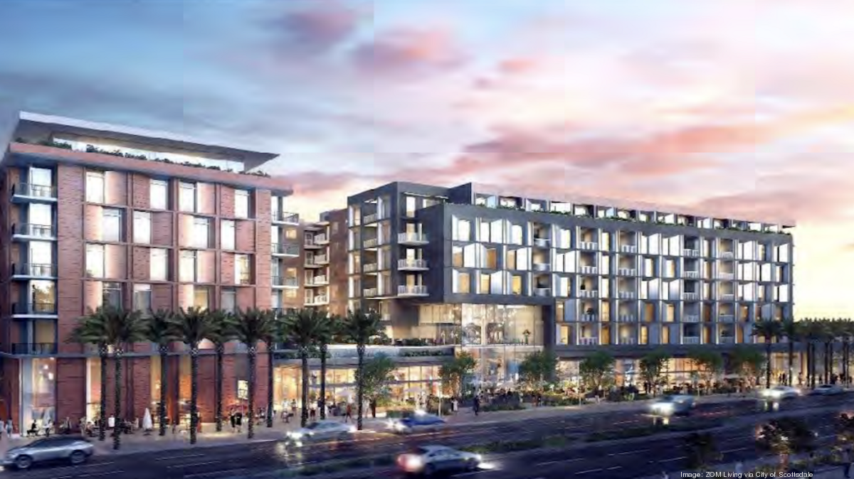 Hazel & Azure mixeduse development across from Scottsdale Fashion