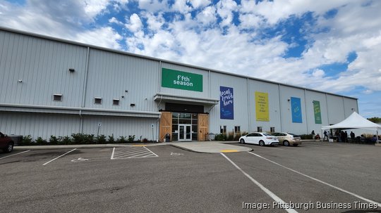 Fifth Season vertical farming facility in Braddock