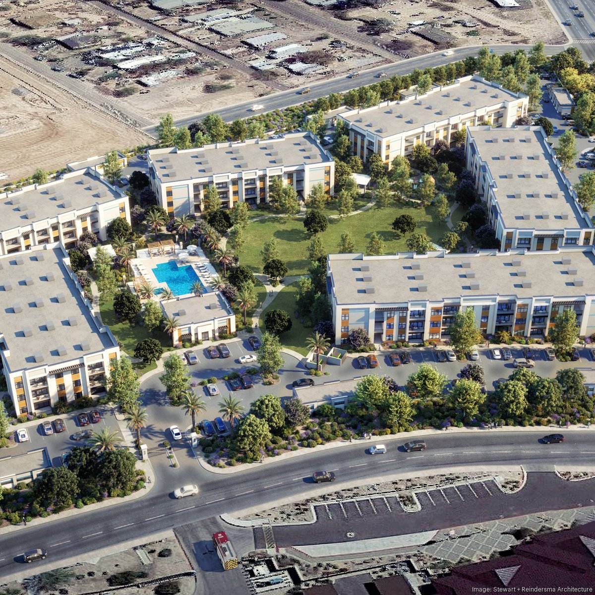 Arizona developer buys land south of Strip for apartment complex