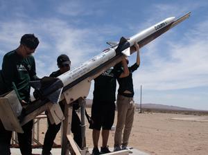 Manoa engineering rocket launch