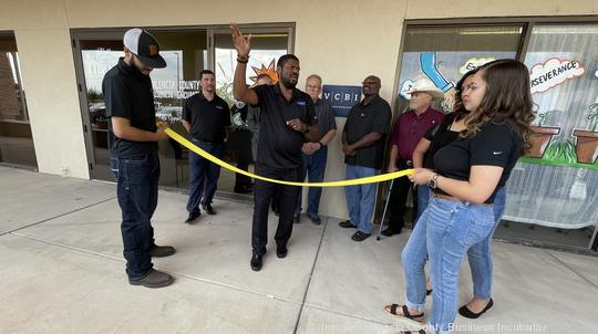 VCBI ribbon cutting