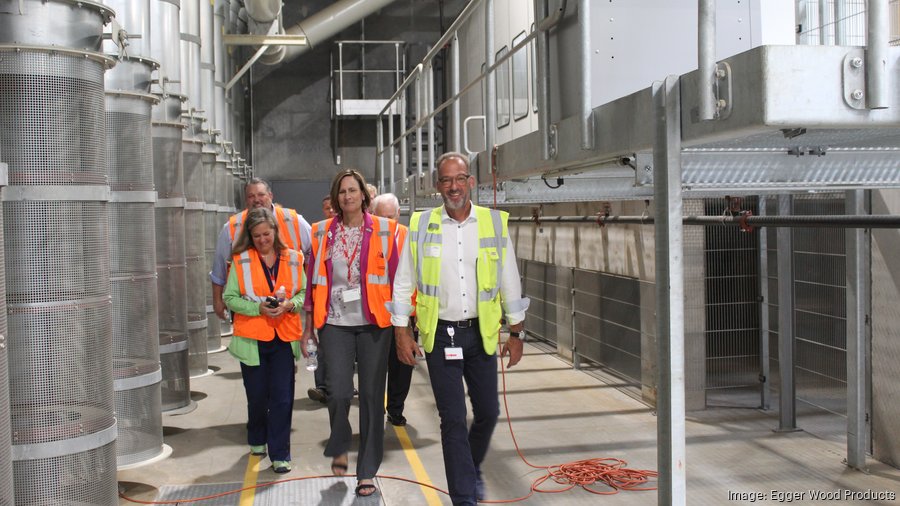 Egger Lexington milestone 186 football fields of laminate Triad