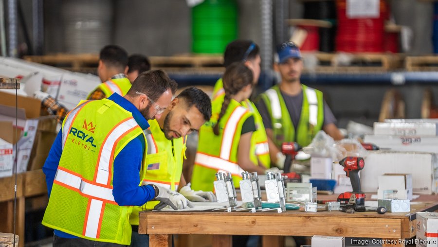 Best Places to Work 2022 Royal Electric Co. Sacramento Business Journal