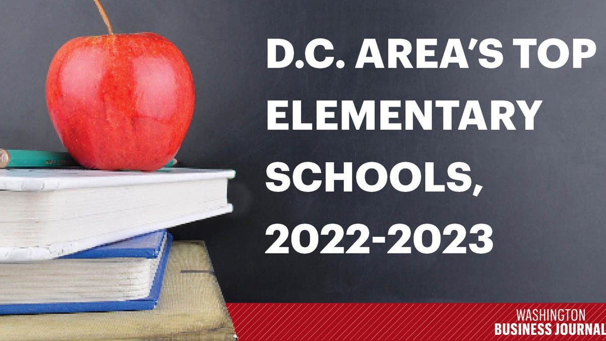 See the year's topranked elementary schools across the D.C. region