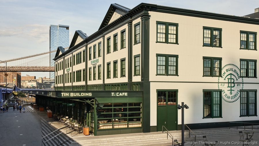Tin Building restaurant complex opens in Lower Manhattan New York Business Journal