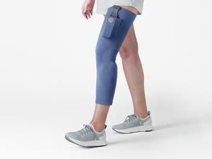 Cionic wearable walking assistance device sleeve