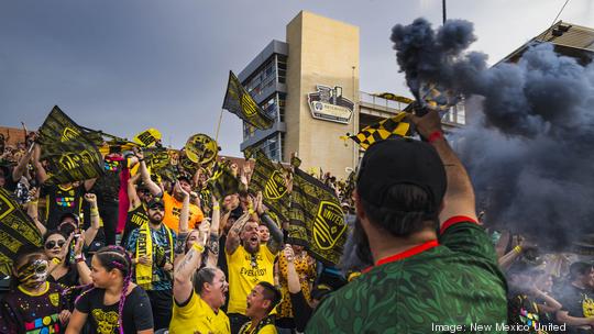 New Mexico United crowd