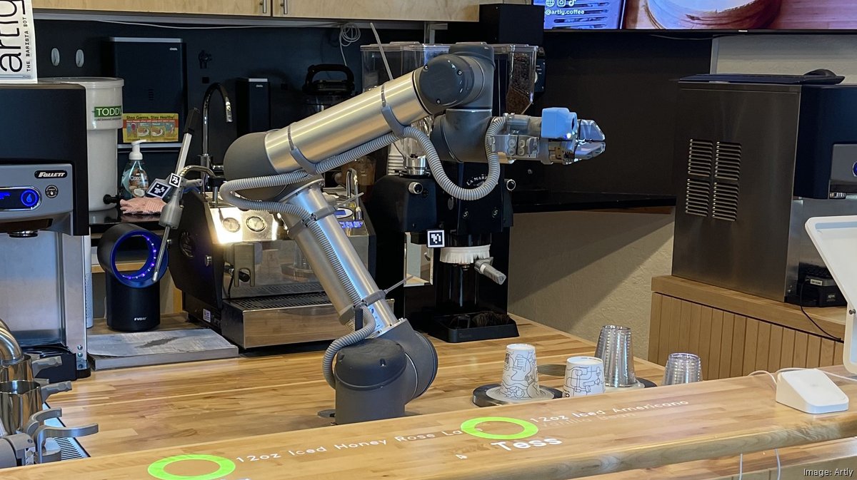 Robot barista startup Artly plans South Lake Union shop with new tech
