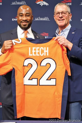 NFL league office veteran Damani Leech on his new role as Broncos