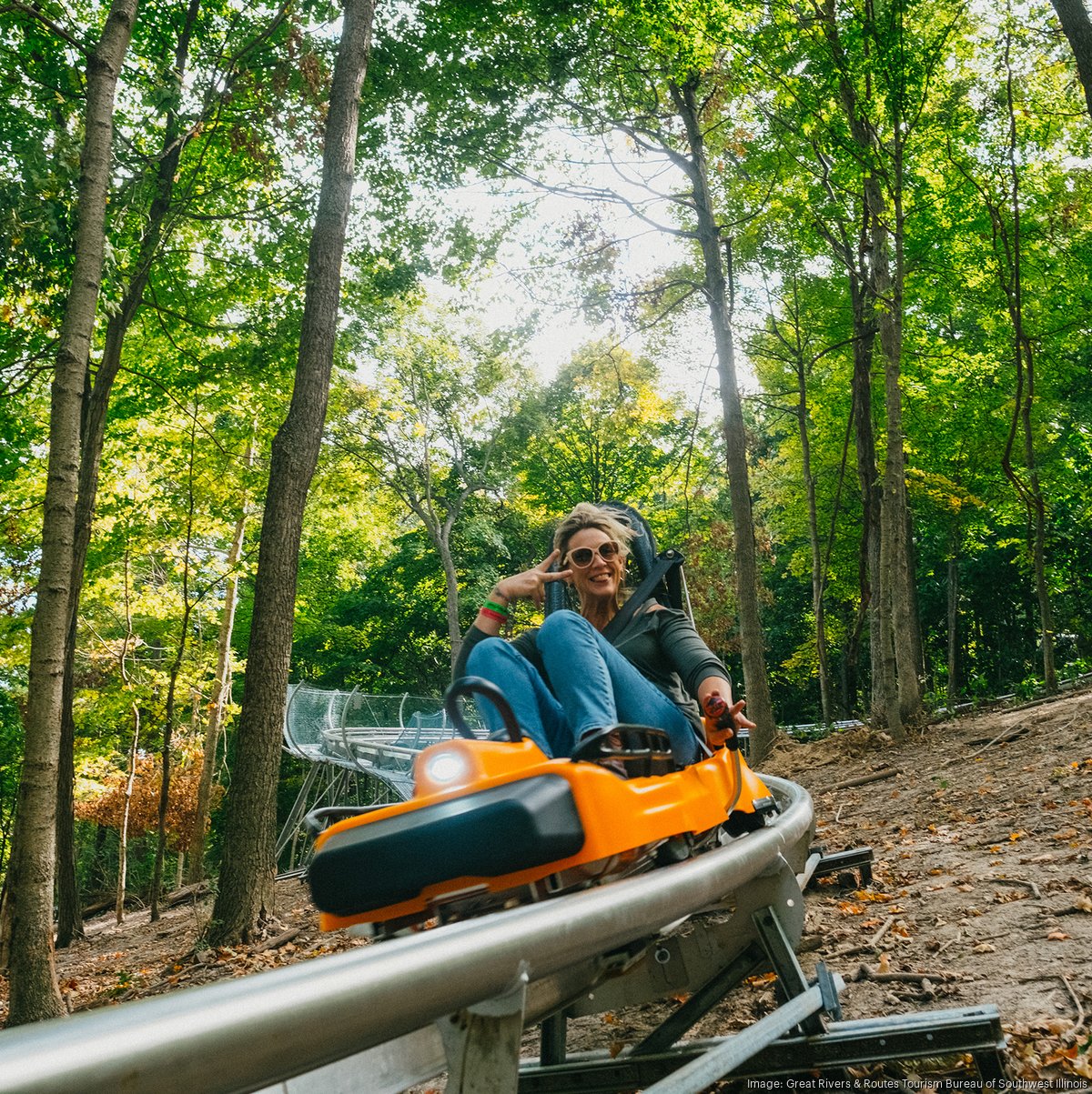 Metro East resort adds alpine coaster the 1st in Illinois St