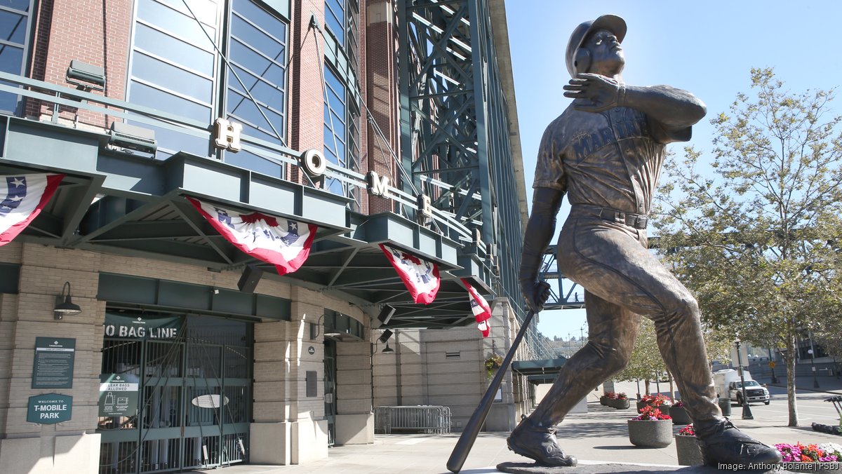 Ken Griffey Jr. Statue at T-Mobile Park in Seattle