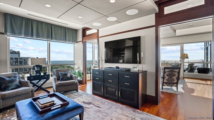 Picture of Two-story penthouse condo overlooking Lake Michigan sells for $1.3 ...