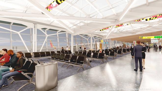 BWI Airport moves forward with $452M concourse A/B connector project ...