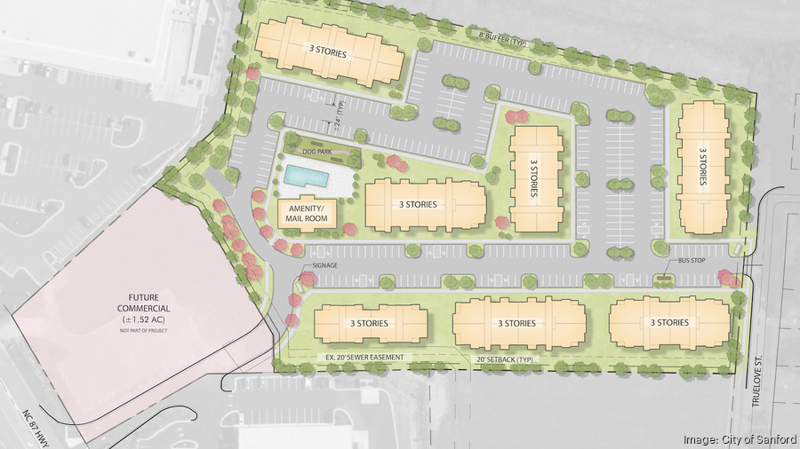 Sanford remains redhot with new apartments planned Triangle Business