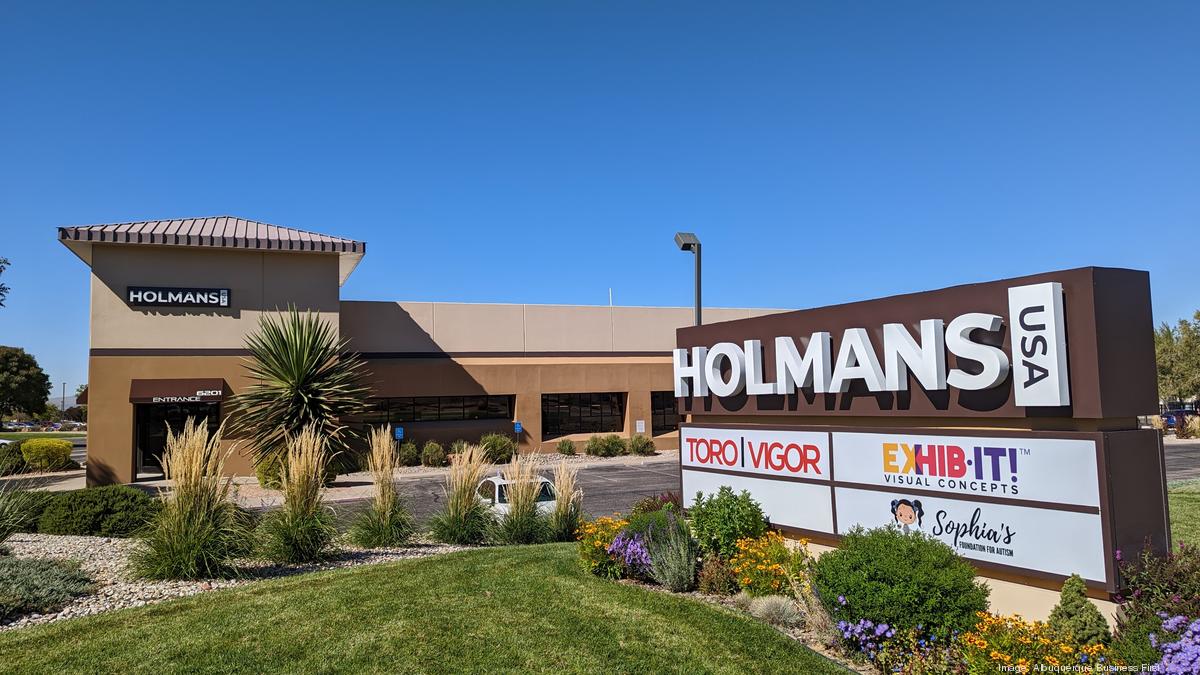 A pocket calculator helped paved the way for HOLMANS' growth