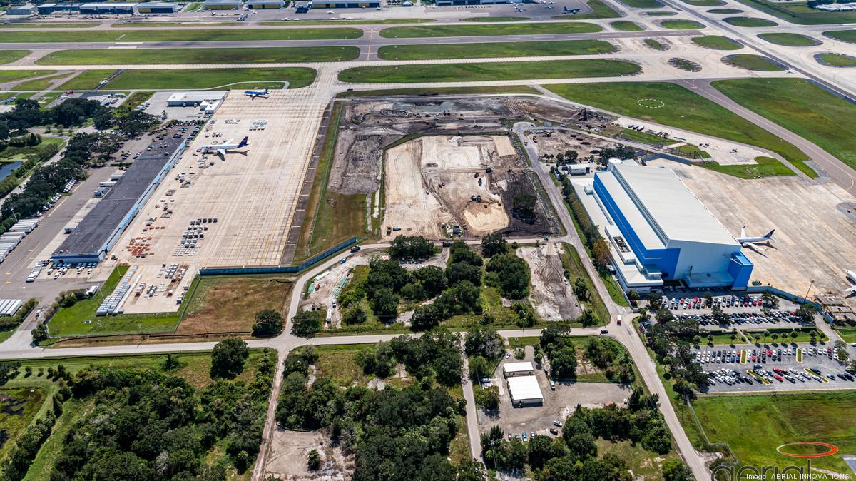 Tampa airport's new air cargo facility shows progress - Tampa Bay ...