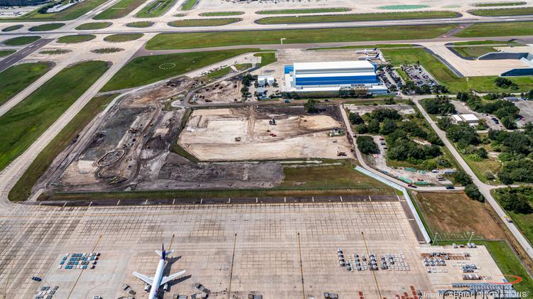 Tampa airport's new air cargo facility shows progress - Tampa Bay ...