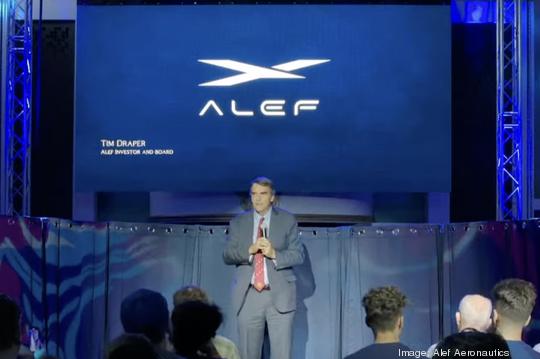 VC Tim Draper at Alef Aeronautics unveiling