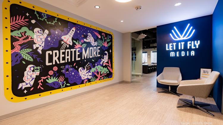 Let It Fly Media wins Group 2 of KCBJ's Coolest Office Spaces in 2022 - Kansas City Business Journal
