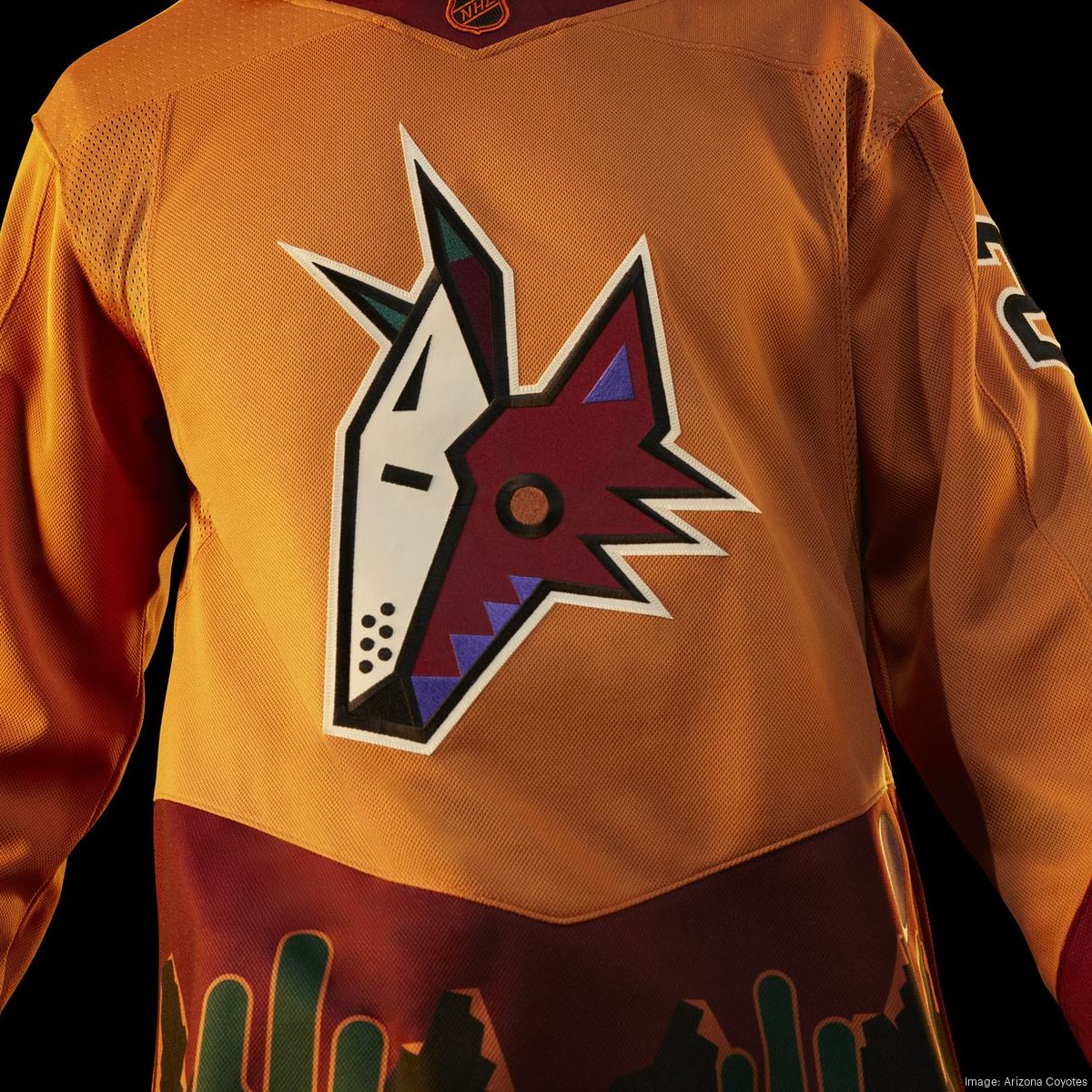 coyotes new uniforms