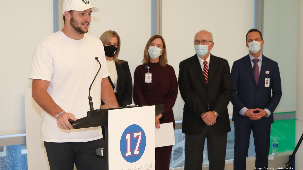 Hospital dedicates building wing to Josh Allen's late grandmother