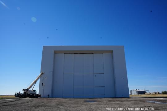 Sceye Inc. hangar from front