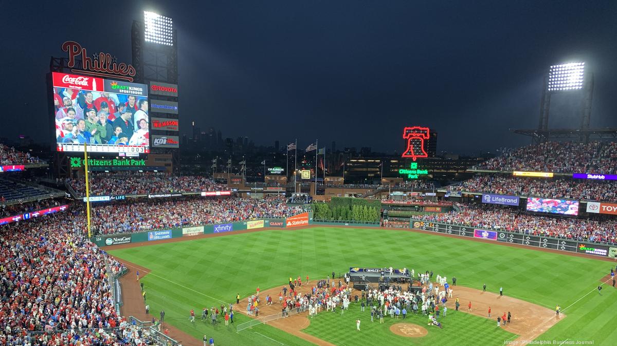 Official Philadelphia Phillies Skyline 2023 World Series Champions