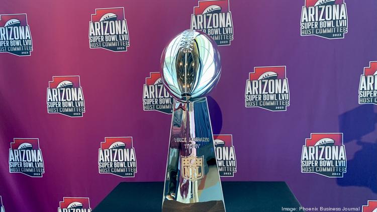 Zach Ertz Carries NFL Vince Lombardi Trophy To Super Bowl