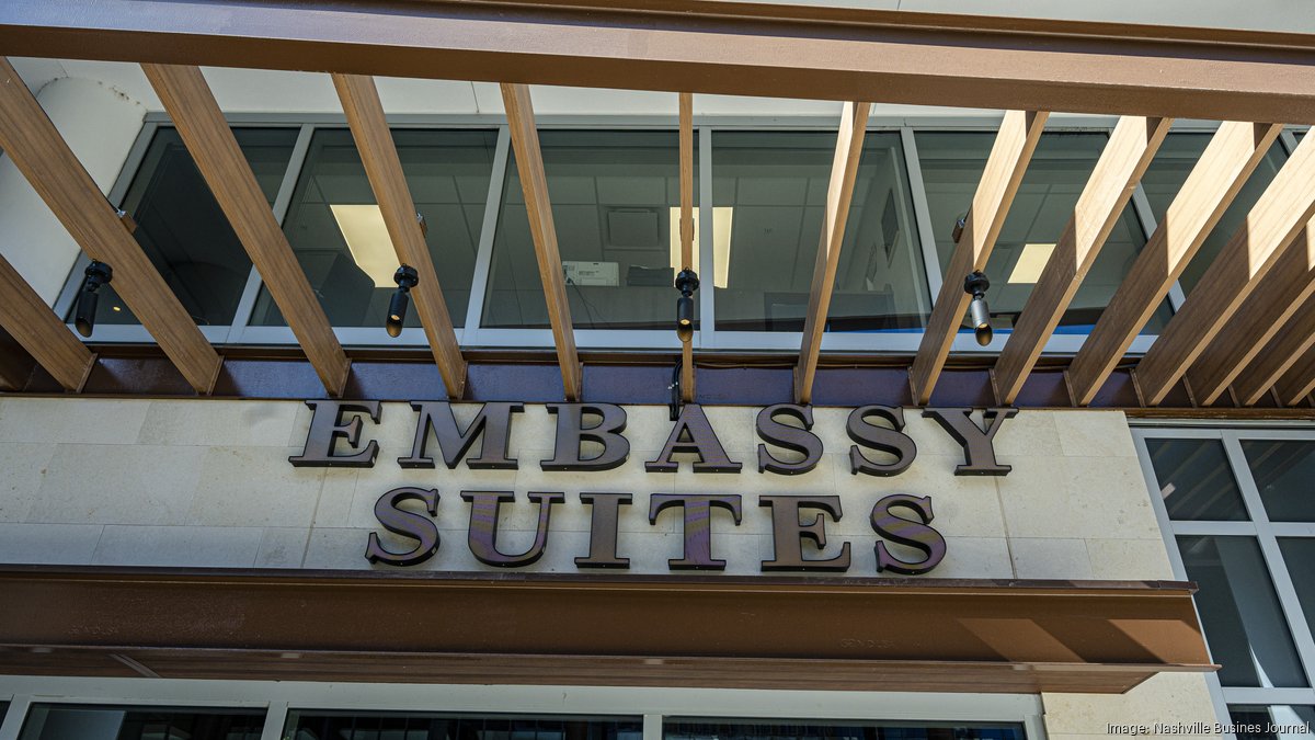 Embassy Suites by Hilton Nashville Downtown opens, largest in the US - Nashville Business Journal