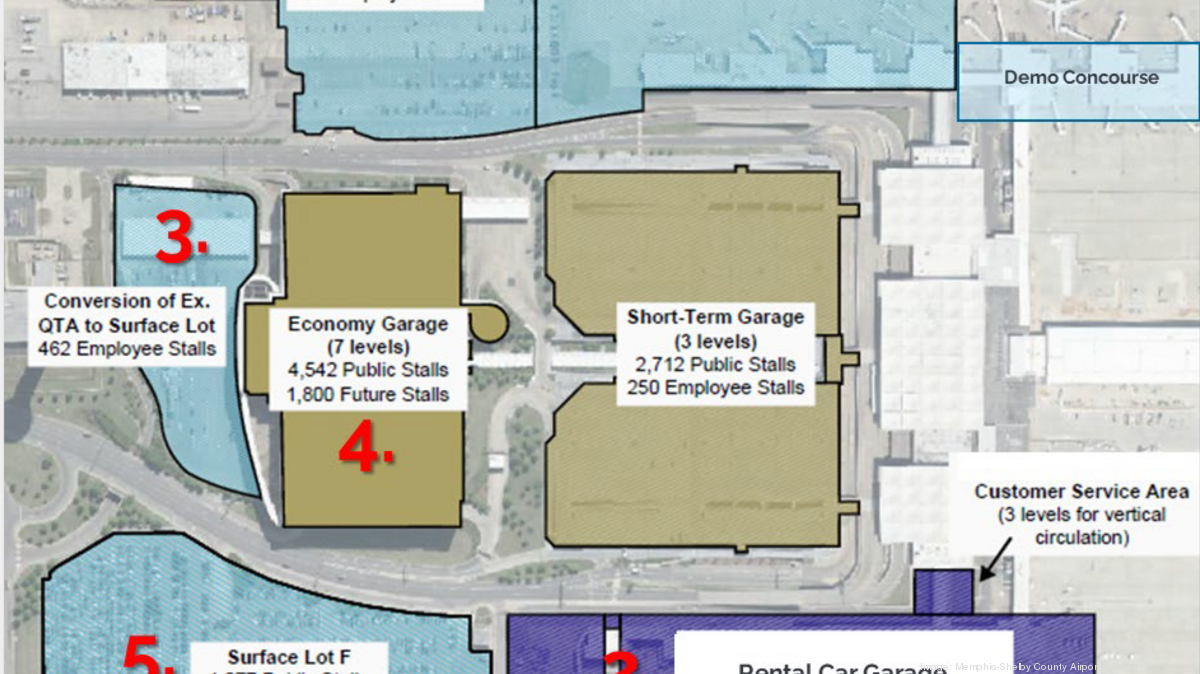 Memphis International Airport awards CMAR terminal upgrade Memphis