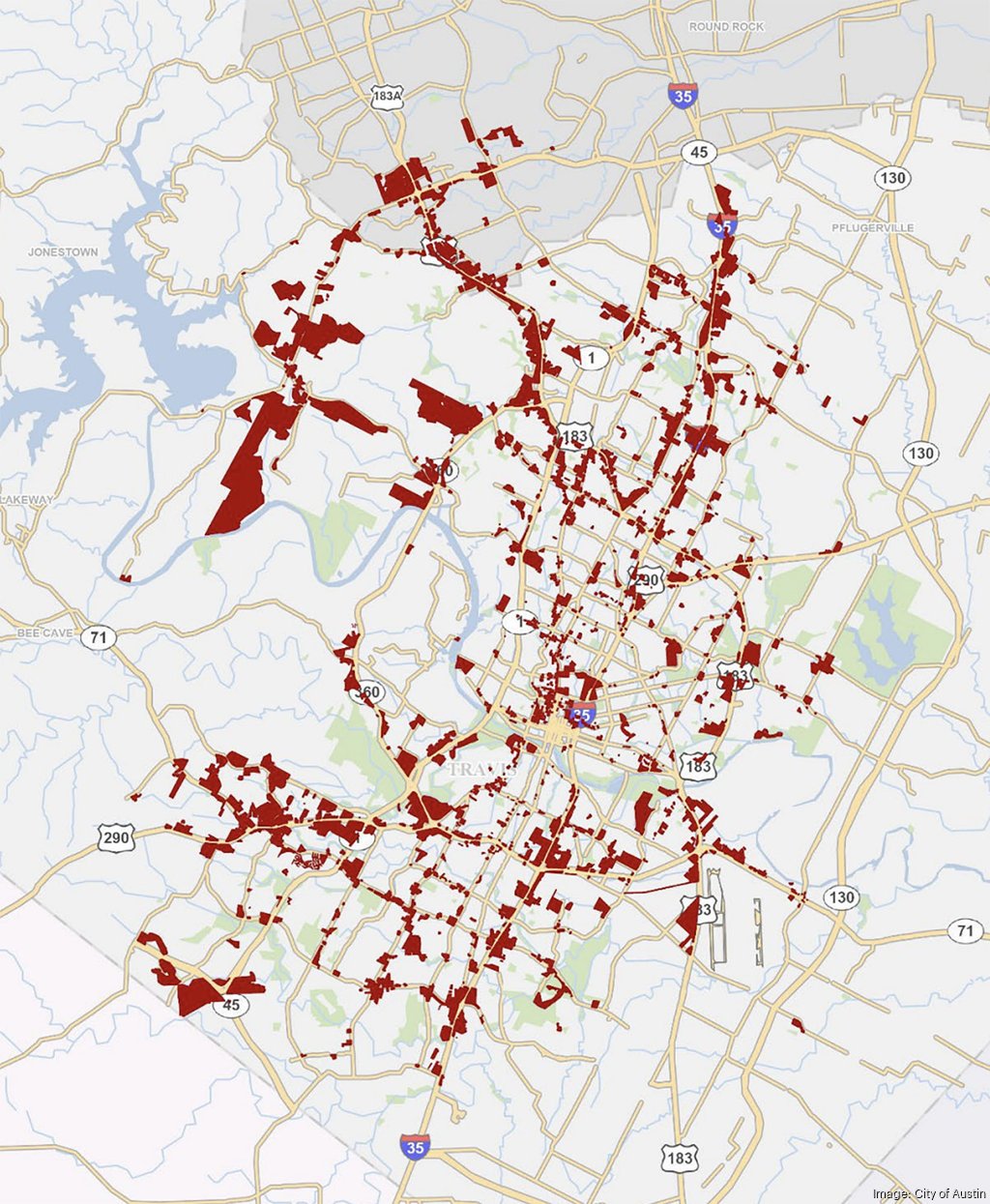Austin housing City may allow residential development on commercial