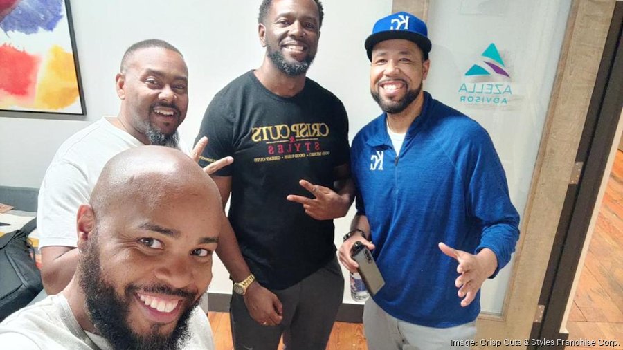 Shawnee's Crisp Cuts & Styles path for its barbers to