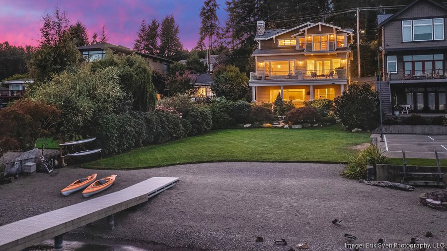 Seattlearea attorney puts Lake Sammamish home up for sale Puget Sound Business Journal