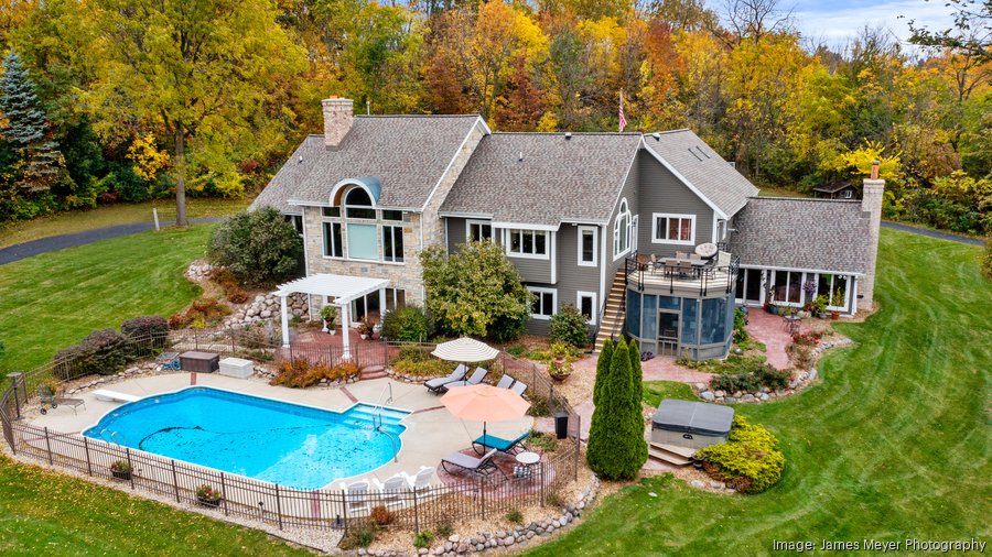 10acre New Berlin property with pool listed for 1.59M Open House